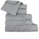 ARTG Towelzz - Complete Deluxe SET - 700 grams - Washandjes - Handdoeken - Gastendoekjes - Badhanddoeken - Strandlakens - Licht Grijs - Light Grey - 28 stuks verschillende maten